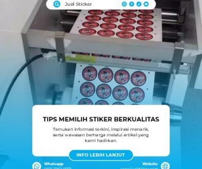 Jual Sticker Artikel